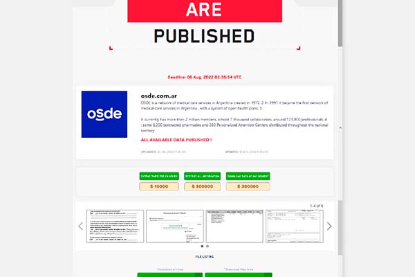 La Unidad Fiscal Especializada en Ciberdelincuencia pidió que se investigue penalmente la filtración de información de pacientes de la firma de medicina prepaga